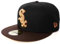 New Era Cap 59FIFTY Herren Basecap MLB Limited Edition (Chicago White Sox, schwarz/Dunkelbraun, 7 3/8)