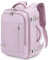 VANKEV Bagage Cabine 40x20x25 Pour Ryanair Sac à Dos Voyage Cabine Avion Bagage à Main Femme Homme 20L Sous Siege Bagage Sac De Voyage Pour Ordinateur Portable 14 Pouces violet clair