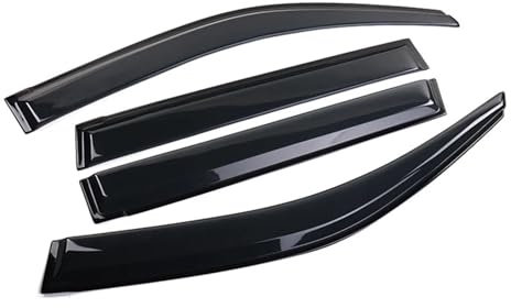 CBXPXVXP Visera for ventana de coche compatible con Toyota Land Cruiser Prado 90 J90 FJ90 LC90 1997-2002, protector solar, deflector de lluvia y parabrisas.