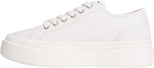 Tommy Jeans Damen Tjw Flatform Sneaker Ltr En0en02964 Low Top