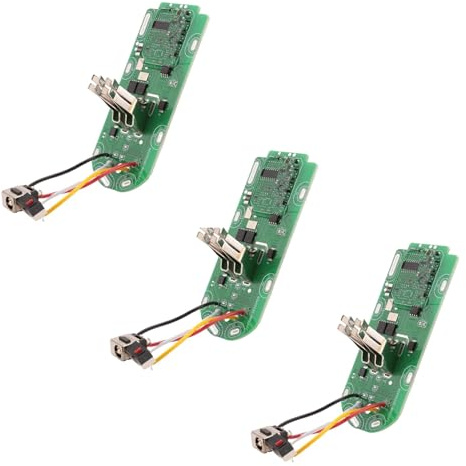 21.6V Li-Ion Battery Protection Board PCB Board Replacement，Compatible for Dyson， V8 Vacuum Cleaner Circuit Boards(Green3pcs)