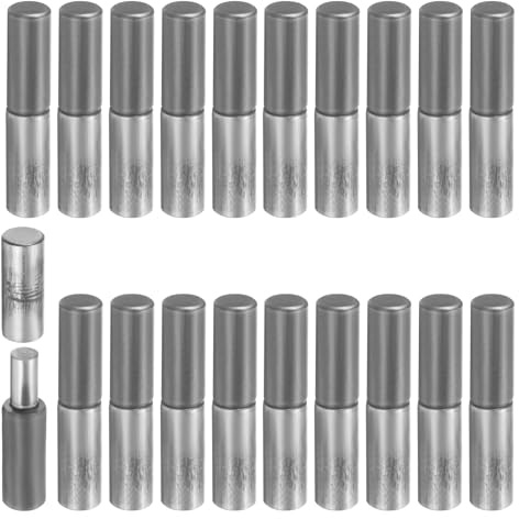 QUARKZMAN 30 Stück Anschweißscharnier Schweißbare Fass Scharniere 10 x 50mm | Türscharniere Kohlenstoffstahl Abnehmbare Schweiß Scharniere Türbänder für Holztüren Metalltor Schwingtür