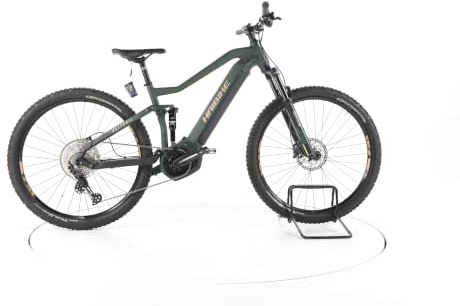 HAIBIKE E Bike Alltrail 4 E-Bike Fully Damen Herren 29 Zoll Elektrofahrrad, Yamaha 70 Nm 630 Wh, 11 Gänge, SR Suntour Federgabel Hydraulische Scheibenbremse 167-175 cm grün (Generalüberholt)