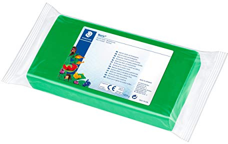 STAEDTLER 8421 Noris Club Plastilin-Knete, 1000 g, grün