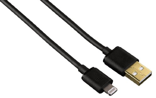Hama USB-Sync-Kabel für Apple iPod Touch 5G/Apple iPhone 5 (1,5m) schwarz