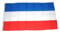 Flagge Fahne Serbien und Montenegro 150 x 250 cm FLAGGENMAE®