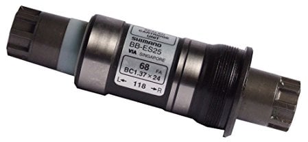 Shimano 2092872500 Kompaktinnenlager, schwarz, 113 mm