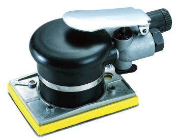 QPS-7 Druckluft-Exzenterschleifer mit rechteckiger Basis