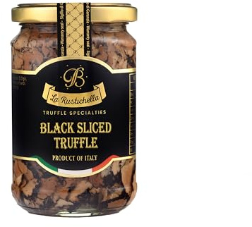 La Rustichella - Carpaccio di Tartufo Nero, Vegan, Gluten Free, Cholesterol Free - Prelibatezza Italiana (280 gr)