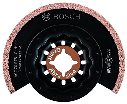 Bosch Professional 10x Segmentsägeblatt ACZ 70 RT5 (für Mörtel, Körnung 50, Ø 70 mm, Zubehör Multifunktionswerkzeug)