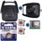Repair Reparatur Satz Auto Schlüssel Austausch Gehäuse mit 2 Tasten + Drucktaster + Batterie kompatibel mit Opel Astra G Zafira A Omega B Vetra B 2 Tasten
