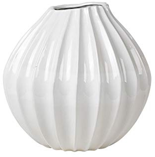 broste Copenhagen Copenhagen 14445216 Vase, Keramik, ivory, 40cm