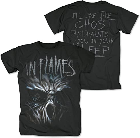In Flames Ghost Männer T-Shirt schwarz Band-Merch, Bands