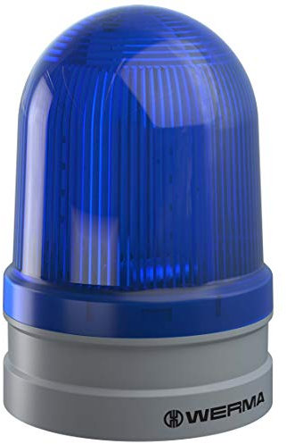 Werma Signaltechnik Warnleuchte Maxi Rotating 115-230VAC BU 262.540.60 blau 230V/AC