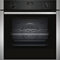 NEFF B3ACE2AN0 Einbau-Backofen N 50, Integrierbarer Backofen 60 x 60cm, Hide, CircoTherm, EasyClean LCD-Display, Schwarz