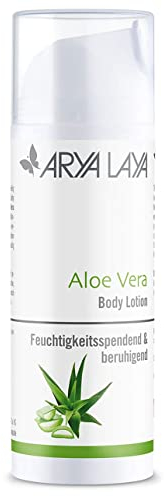 ARYA LAYA Body Lotion Aloe Vera, 150 ml: für ein seidig-zartes Hautgefühl, spendet intensive Feuchtigkeit und pflegt die Haut geschmeidig schön, zieht schnell ein