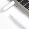 Lexon C-Pen USB-C-Flash-Speicher, 32 GB, Edelstahl für Clip, ABS-Hauptteil (Glossy White)