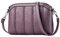 DORRISO Damen Mode Umhängetaschen Angemessene Kapazität PU Leder Schultertasche Leichte Damen Handtasche Reise Casual Umhängetasche Lila A