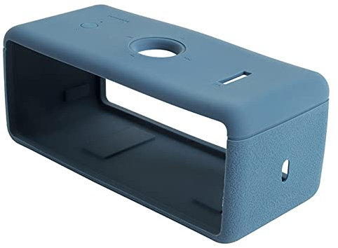 Protective Cover Dust-proof Silicone Case,Shell Anti-fall Speaker Case for-MARSHALL EMBERTON Speaker Accessories (navy blue)