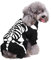 Hundeschädel Kostüm Halloween Kostüm Kapuzenshirts Sweatshirt mit Hut Cosplay Pullover Kleid Hund Haustier Kleidung Hund Skelett Hoodie Haustier Schädel Reißverschluss Kleidung für Hunde