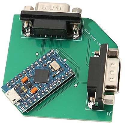Handle Joysticks USB Adapter, Mini Handle Converters for RasPi for Mister FPGA for PC Game Controller Conversion Adapter for Genesis, for Atari Game Controllers (for MD Handle Adapter)