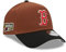 New Era Boston Red Sox MLB Harvest World Series 2007 Brown Black 9Forty A-Frame Snapback Cap - One-Size
