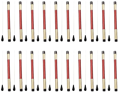 Niniang 20X Baton de Chef de Musique,Manche A D'Imitation Baton de Commandement D'Orchestre Baton de Musique(Noir)