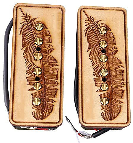 GMB213 E-Gitarren-Tonabnehmer, Gitarrenbrücke, Humbucker-Tonabnehmer – E-Gitarren-Tonabnehmer, Perfekt Für Blues, Country, Punk, Hard Rock