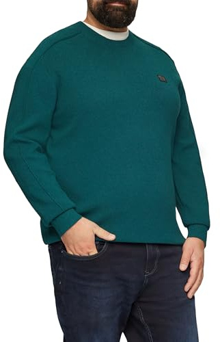 s.Oliver Strickpullover mit Nahtdetails und Logo