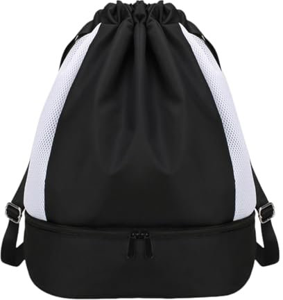 FAVORTALK Turnbeutel Wasserdicht Gross Faltbar Sportbeutel - Drawstring Bag Nylon Kordelzugbeute Große Kapazität für Fitnessstudio Reisen Schwimmen Strand - B03510