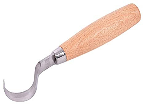 Precision Chisel DIY Hook Cut, Carving Tools Ergonomic Woodworking Spoon Durable Crooked Beginners Sculptural Stainless Steel Professional Multiple Models