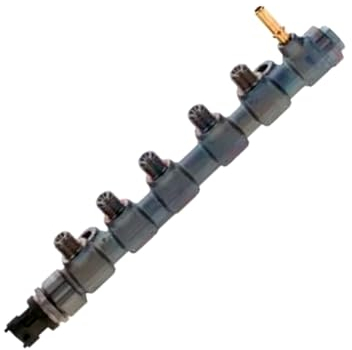 Galloparts Fuel Common Rail 04124015 04124946 0445-214-270 4124015 0412 4946 4124946 0412 4015 0445214270 Kompatibel mit Deutz Motor TCD 3.6 Ls 4 TCD 2 .9 TD 2.9 4L D2.9 4L TD3.6 D3.6