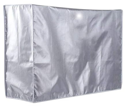 Flylin Außenklimaanlage Abdeckungs, Universell Schutzhülle 1.5P für Klimaanlagen im Außenbereich, Abdeckung Klimaanlage Außengerät Wasserdichter doppeltes Gewebe und UV-Schutz (86*35*60cm)