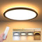 NIORSUN LED Deckenleuchte Dimmbar, 24W 2400LM Deckenlampe mit Fernbedienung, 1800K Nachtlicht Warm, Panel 3000K-6500K Deckenlampe Rund für Schlafzimmer, Kinderzimmer, Wohnzimmer, Badezimmer (29cm)