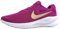 Nike Revolution 7 Straßenlaufschuh für Damen, Hot Fuchsia/Mtlc Red Bronze-White-Black, FB2208-501, 37.5 EU (W 6.5 US)