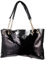 DEARMAMY Modische Glitzer-handtasche Große Kapazität Pailletten-tragetasche Wendbare Farbige Umhängetasche Mit Reißverschluss Und Kette Weiches Pu-leder Für Damen