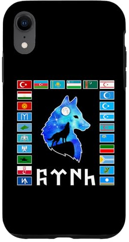 Kazakhstan,Göktürk,Iyi,Türkei Flagge,Türkiye bayrak,Turkey. Hülle für iPhone XR