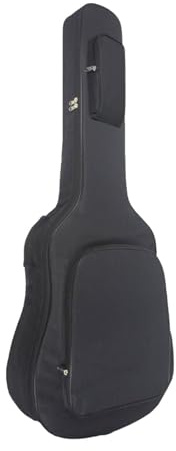 SZLIFE Custodia per chitarra imbottita da 36 a 38 pollici con spallacci regolabili, morbida, impermeabile, portatile, in Oxford, per chitarra