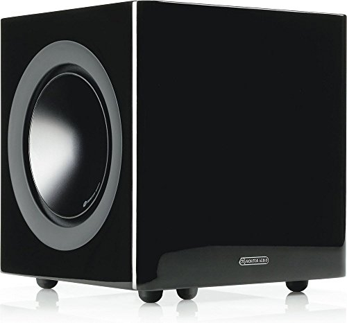 Monitor Audio Radius 3G 380 Subwoofer schwarz hochglanz