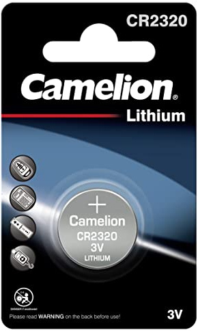 CAMELION - CR2320C 13001320 Lithium Knopfzellen 3 Volt CR2320/ 1 Stück 141401