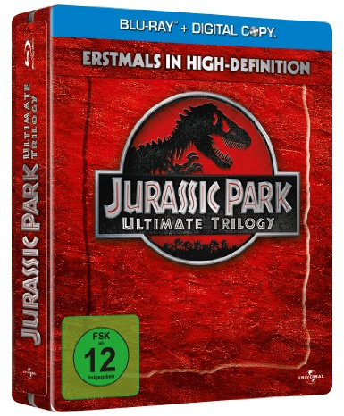 Jurassic Park - Ultimate Trilogy / Limited Steelbook Edition (Blu-ray)