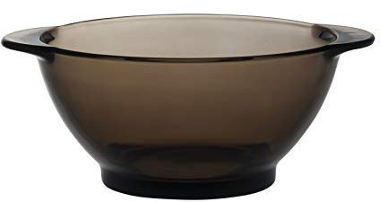 Glass Soup Bowls Transparent Stackable Set of 6 Pasta Salad Sides Noodle Appetiser Bowls Glass Serving Dishes Cereal Breakfast Bowls with Double Handles