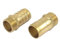 sourcing map Raccord Cannelé 3/4BSP Filetage mâle vers 25 mm adaptateur droit 2 pièces