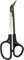 Locau Ciseaux Pédicure Grand Anneau en Acier Inoxydable 18 cm