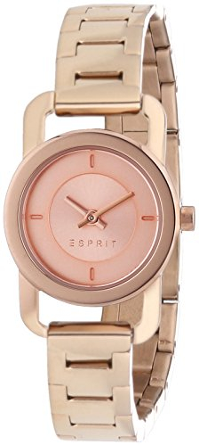 Esprit Damen-Armbanduhr XS Dora Analog Quarz Edelstahl beschichtet ES107752004
