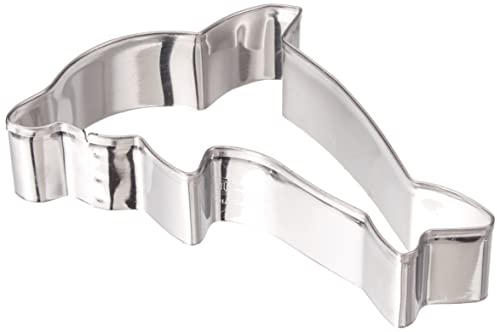 Patisse Ausstechform Delphin Edelsstahl 10 cm, Edelstahl, Silber, 10 x 10 x 10 cm