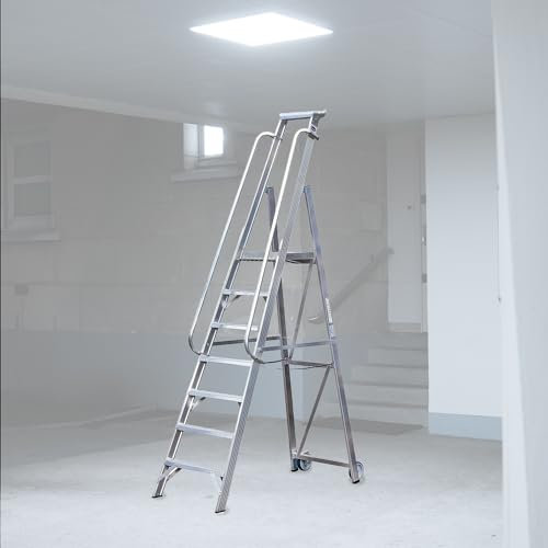 Weise Maxximuss Plattformleiter Aluminium klappbar, 1,75m Podesthöhe