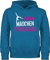 Kinder Hoodie Jungen - Sport Kleidung - Echte Mädchen turnen I Geschenk Turnerin - 140 (9/11 Jahre) - Himmelblau - turn-pulli 25. geburtstag turn pullover turnpulli turner pulli richtige gymnastic