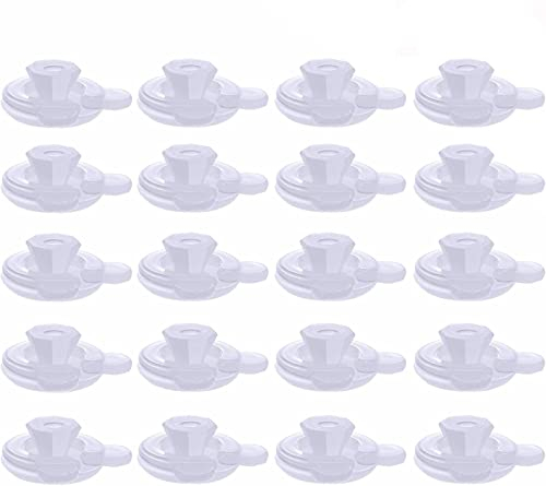 OFKPO Set de 20Pcs Clip de Couette, Transparent Pinces à Couette en Plastique Durable, Garder Coins de Couettes/Couettes/Couvertures en Place