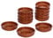 MamboCat Cazuela Schale Bruno Tonware I 12er Set I Ø 12 cm I Größe S I Mediterran I Glasiert I Unikat Handarbeit I Antike/Vintage I Mittelalter I Wikinger